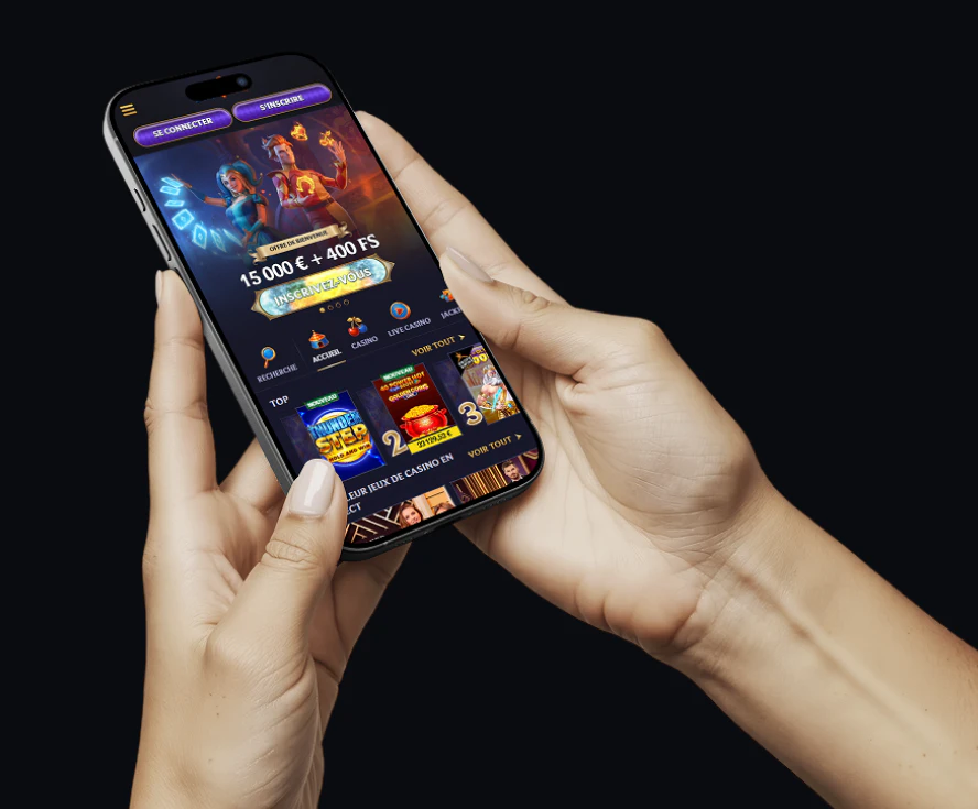 Casino LolaJack accessible sur smartphone depuis un navigateur mobile